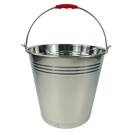 10L Bucket Stainless Steel 26cm