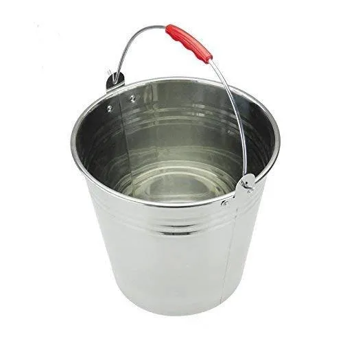 10L Bucket Stainless Steel 26cm