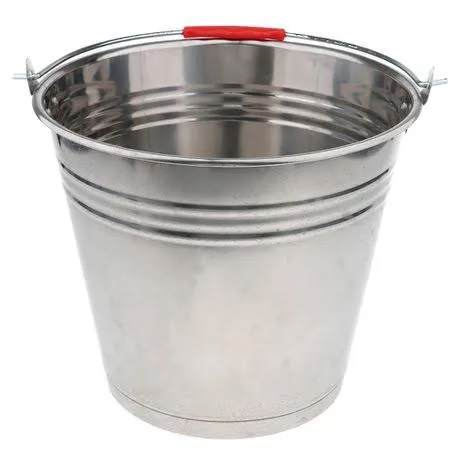 10L Bucket Stainless Steel 26cm