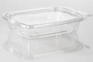 12oz Rectangular Tamper-Evident Container (280 Per Case)