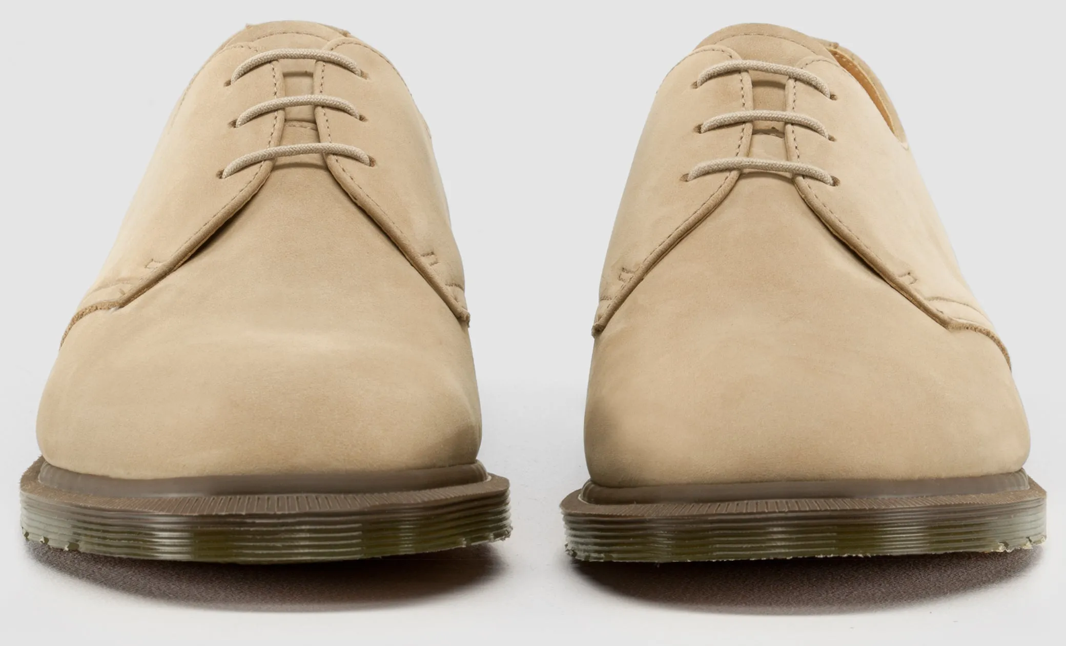 1461 Steed Milkshake Suede Oxford Made in England