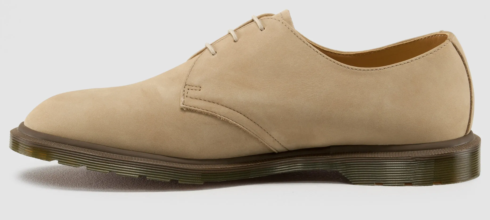 1461 Steed Milkshake Suede Oxford Made in England