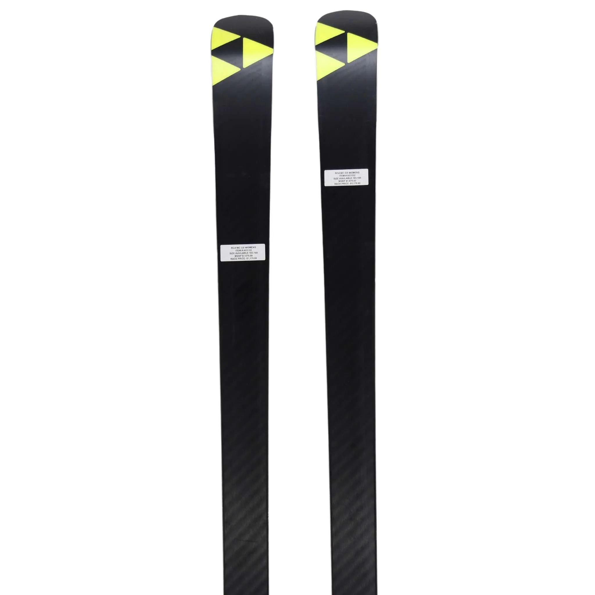 188cm Fischer RC4 WC GS Women's Skis 2023   Race Plate