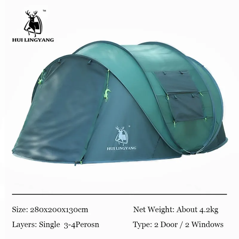 4-6 Person High-Quality Camping Tent