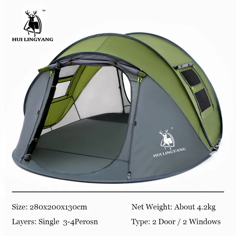 4-6 Person High-Quality Camping Tent