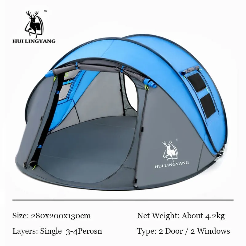 4-6 Person High-Quality Camping Tent