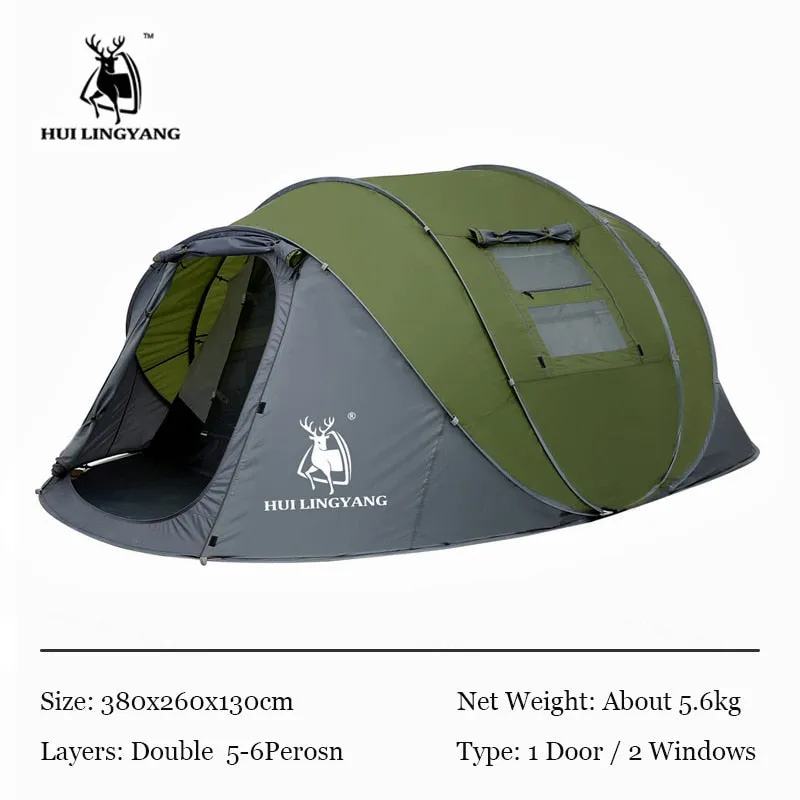 4-6 Person High-Quality Camping Tent