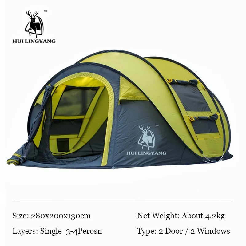 4-6 Person High-Quality Camping Tent