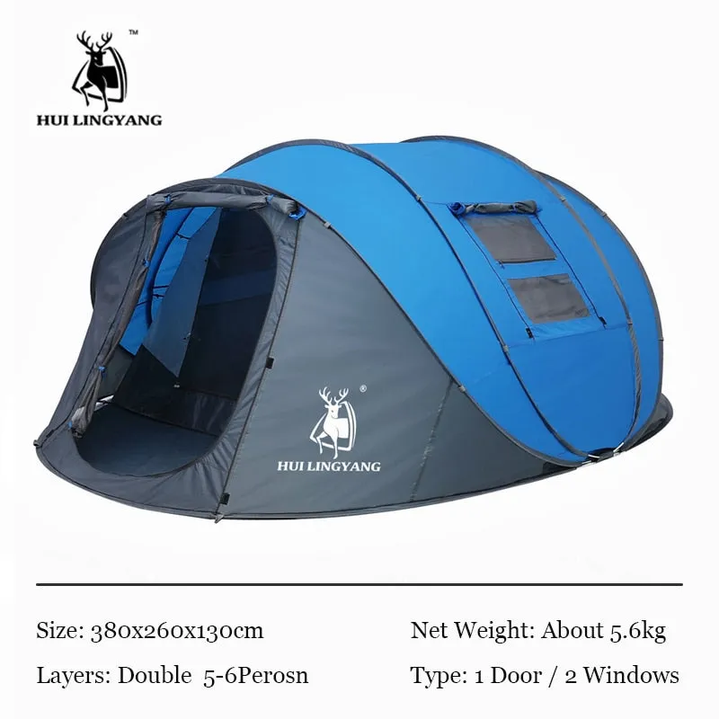 4-6 Person High-Quality Camping Tent