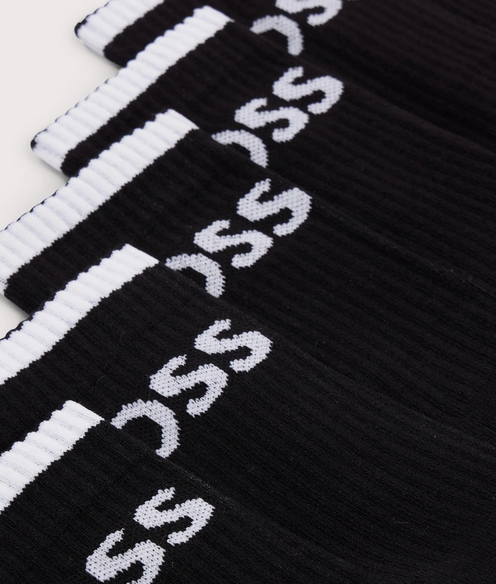 6 Pack QS Stripe Socks