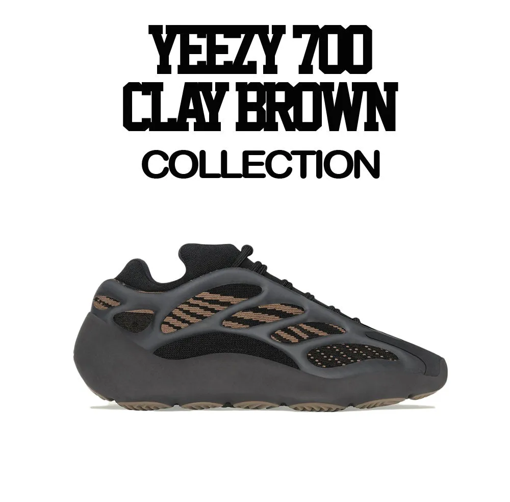 700 Clay Brown Shirt - Money Over Love - Black