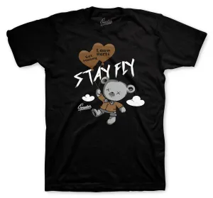 700 Clay Brown Shirt - Money Over Love - Black