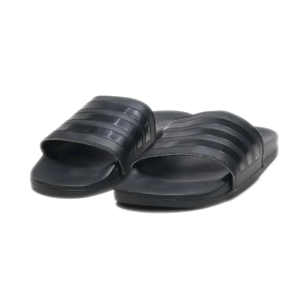 Adidas Adilette Sliders Fabric Black Colour For Men