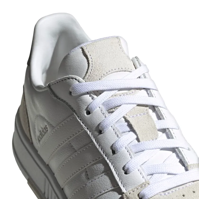 Adidas scarpa sneakers da uomo Courtmaster FV8106 bianco-grigio