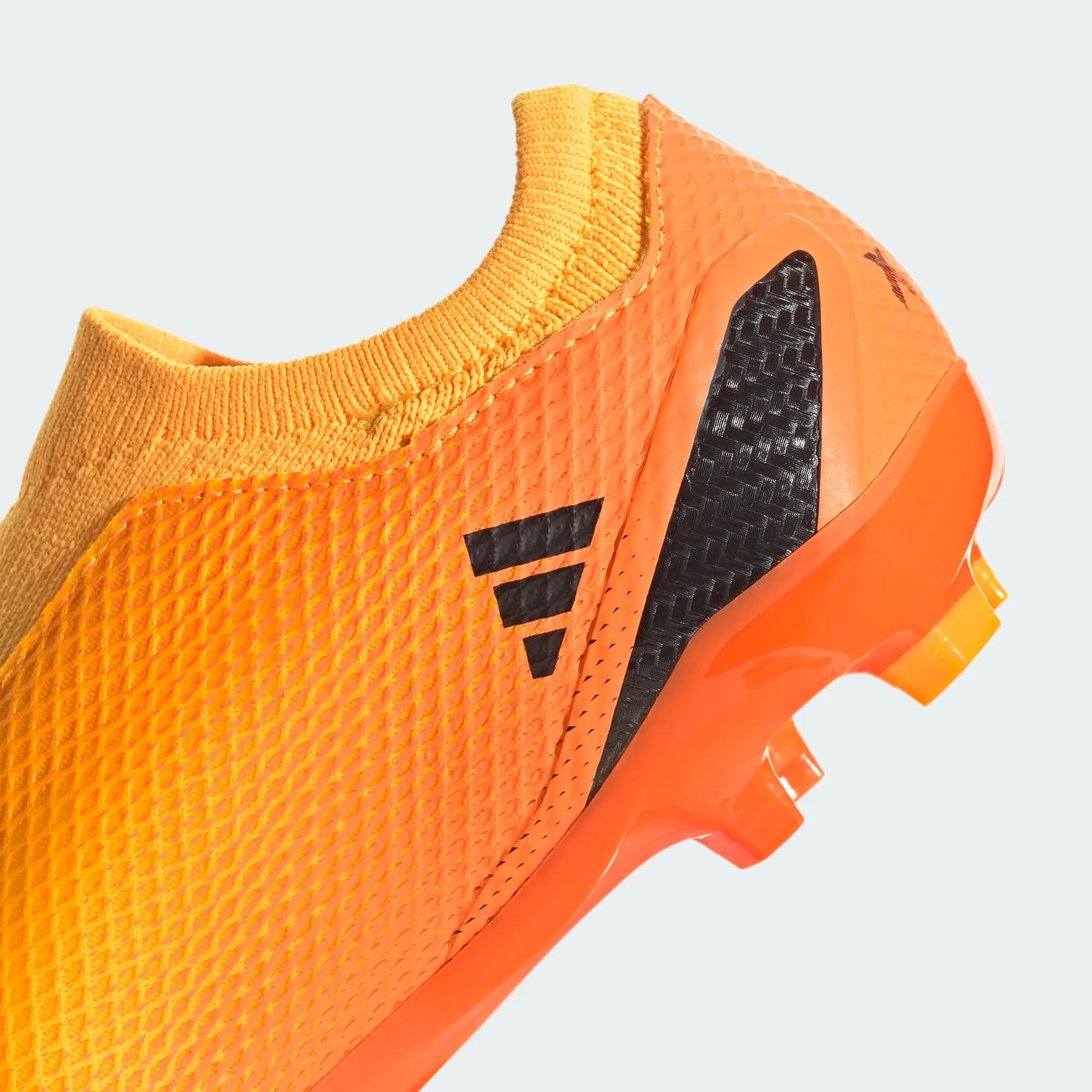 adidas X Speedportal.3 Laceless FG Youth Soccer Cleats GZ5060 Solar Gold/Black/Solar Orange