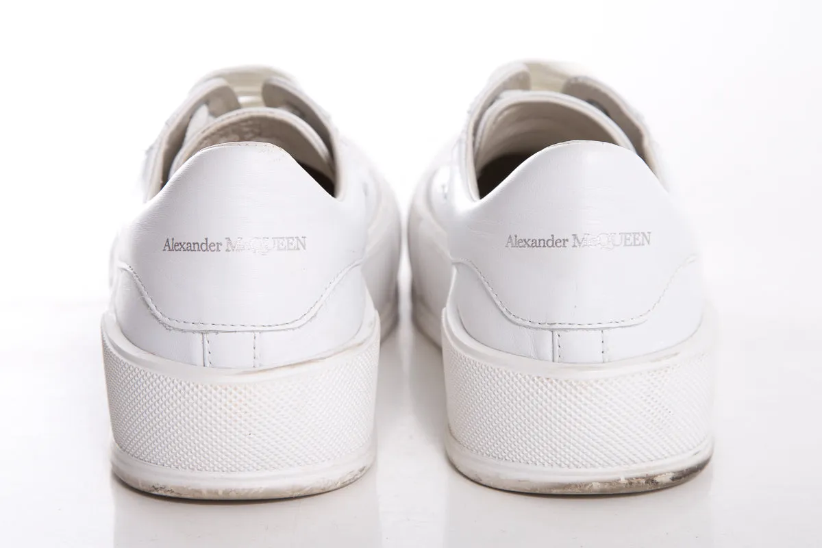 Alexander McQueen White Sneakers SZ 40