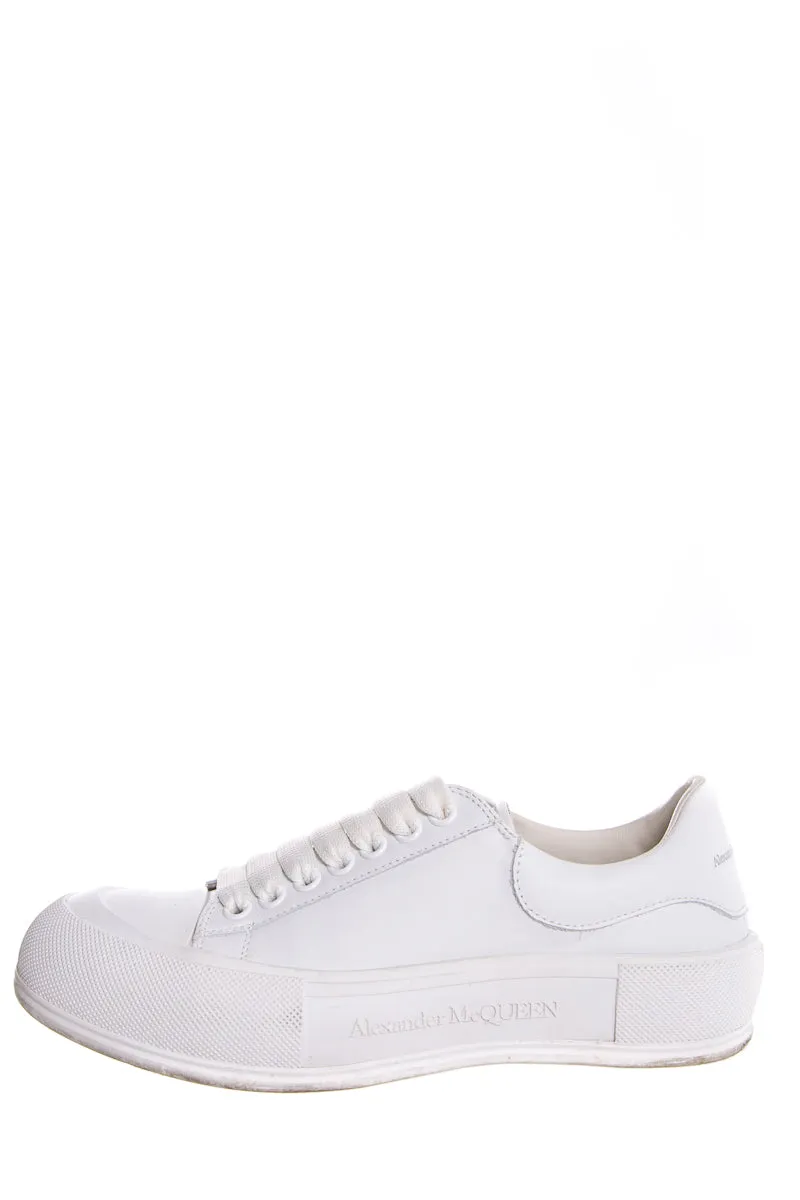 Alexander McQueen White Sneakers SZ 40