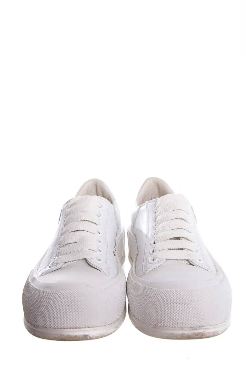 Alexander McQueen White Sneakers SZ 40