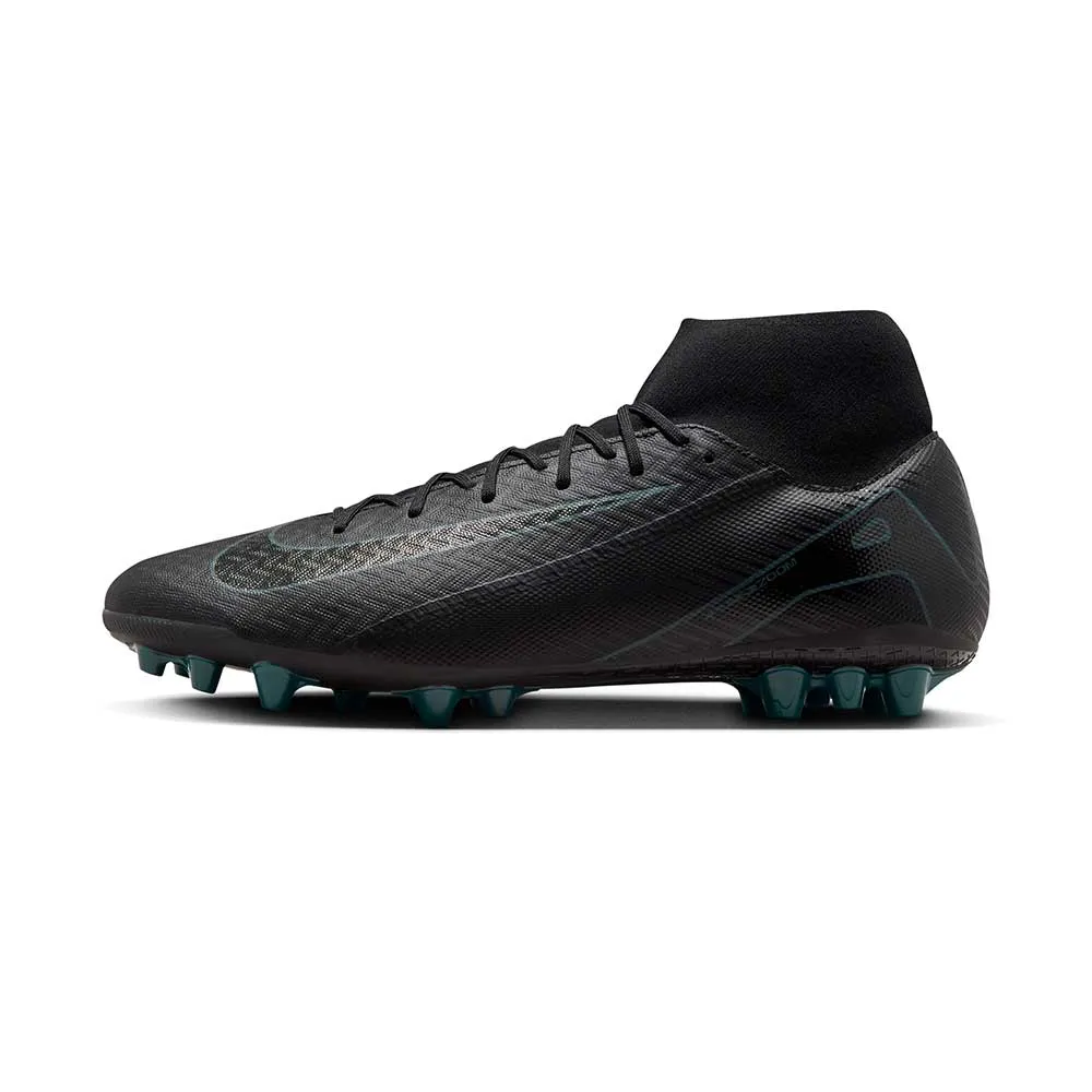 All Gender Mercurial Superfly 10 Academy FG - Black/Black/Deep Jungle