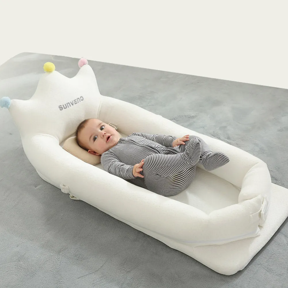 All Season Royal Baby Nest - White