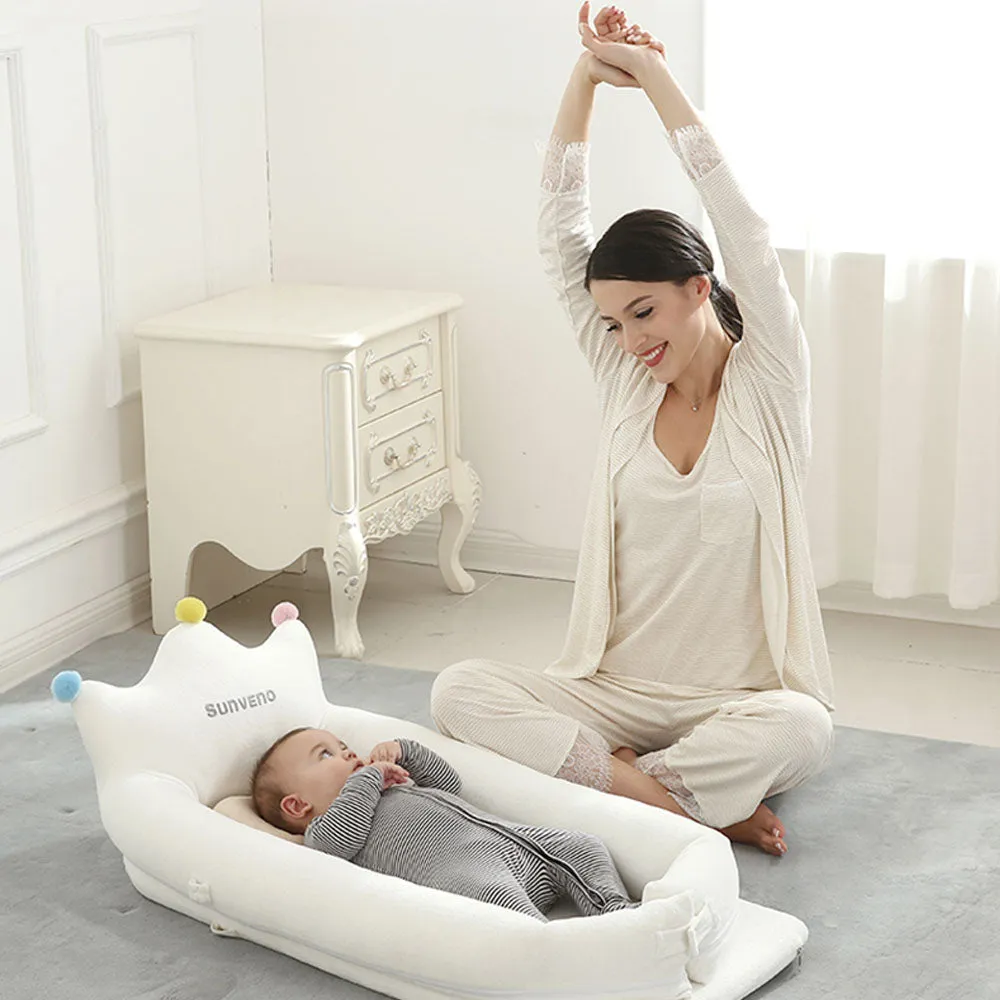 All Season Royal Baby Nest - White