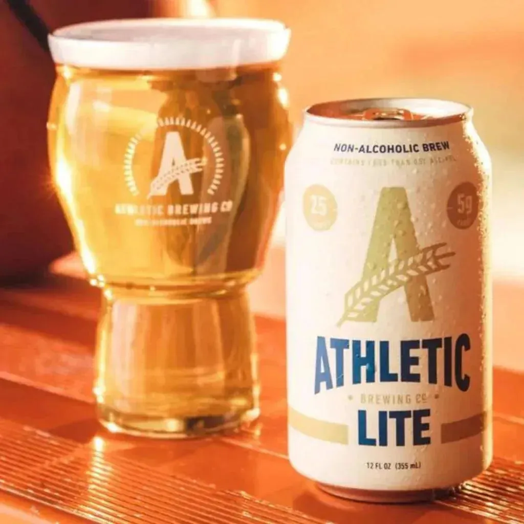 Athletic Lite Non-Alcoholic Light Beer (6 pack)