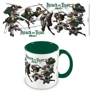 attack on titan mug characters season 3  merchandise  anime  mugs