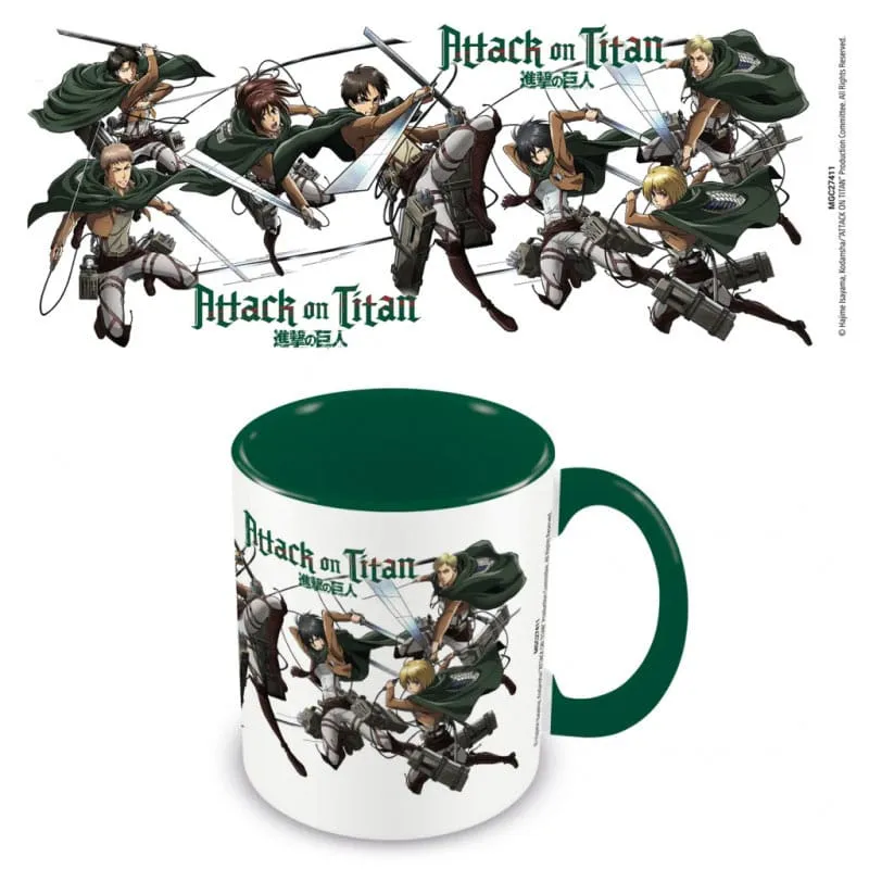 attack on titan mug characters season 3  merchandise  anime  mugs