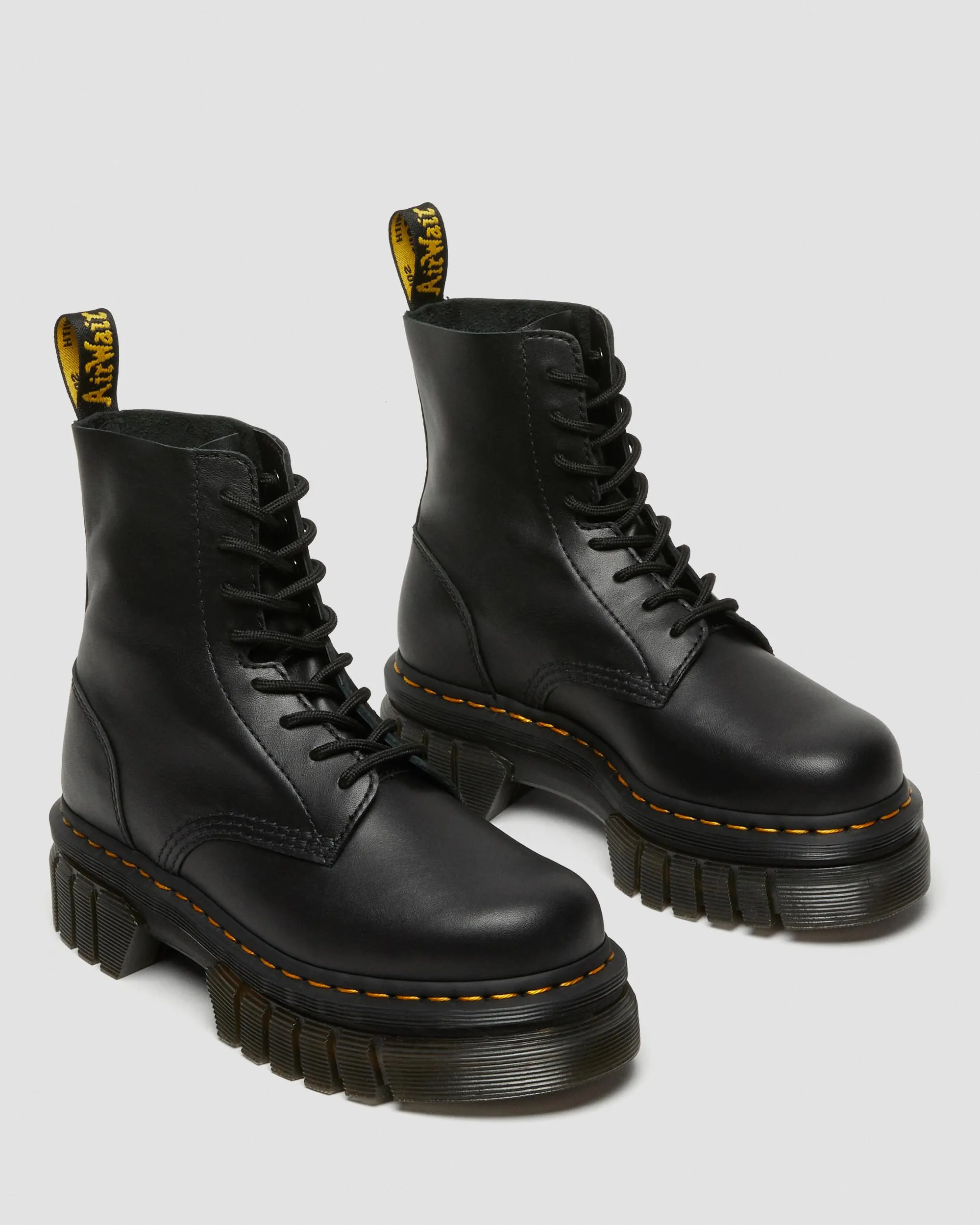 Audrick 8-Eye Nappa Lux Leather Boots