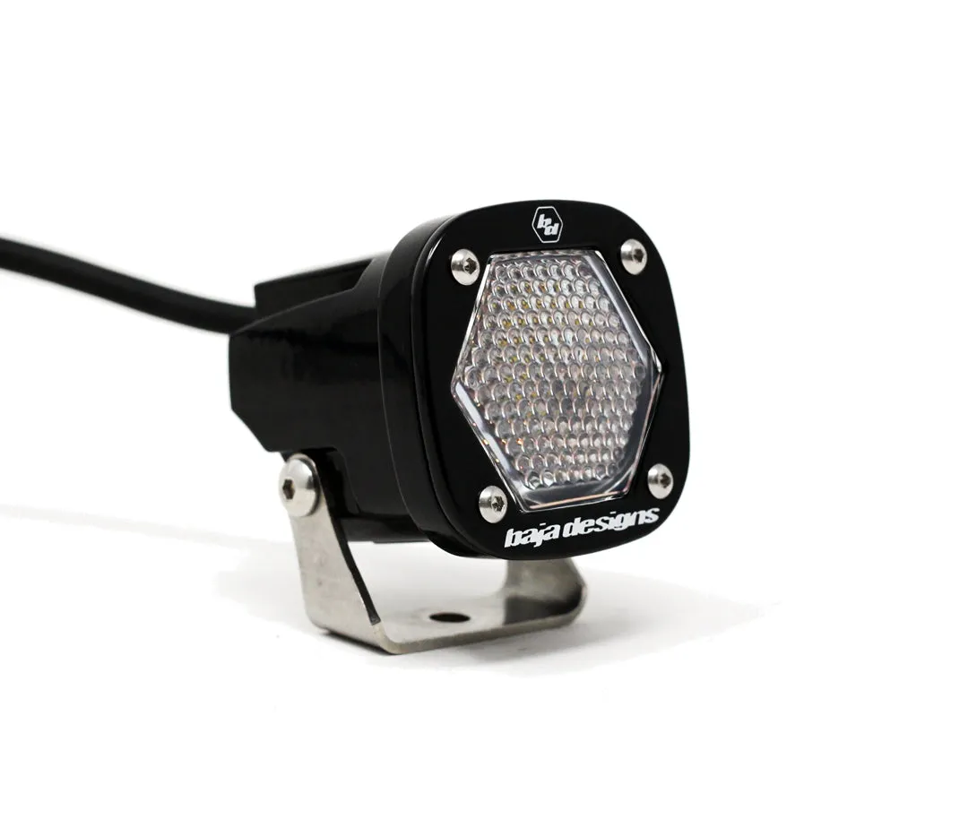 Baja Designs 380006 S1 Work/Scene LED Light with Mounting Bracket Single Baja Designs