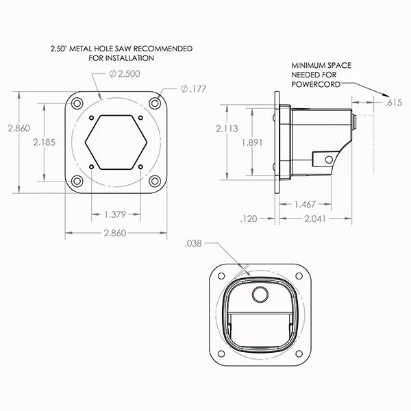 Baja Designs S1 LED Light Flush Reverse Kit (Pair)