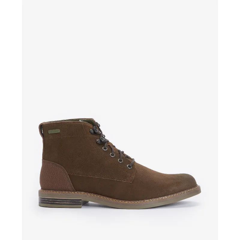 Barbour Deckham Mens Derby Boots - Khaki