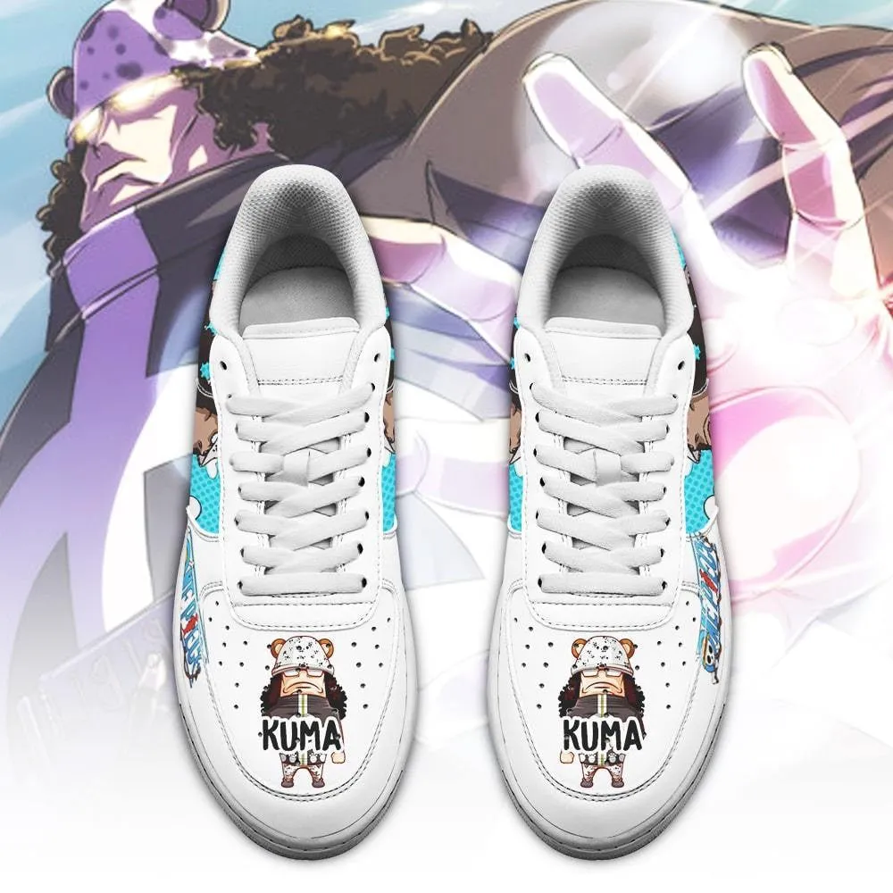 Bartholomew Kuma Air Sneakers Custom Anime OP Shoes