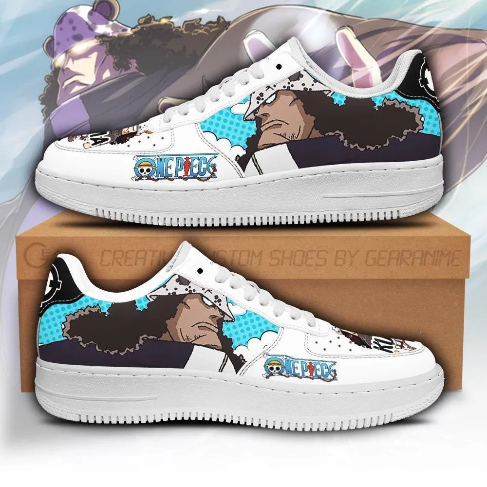 Bartholomew Kuma Air Sneakers Custom Anime OP Shoes