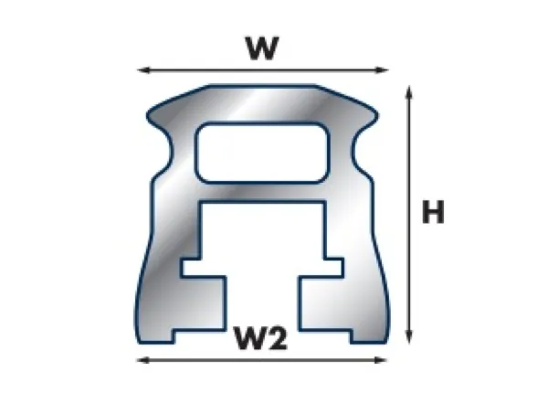 Barton Removable Mainsheet Track System Kit - Suitable for Yachts up to 8.5m (28.5ft)