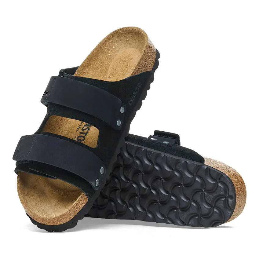 Birkenstock Uji Black Suede Leather (Regular)