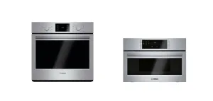 Bosch 500 Series 30" Electric Wall Oven HBL5351UC & HMB50152UC Combo FullWaranty