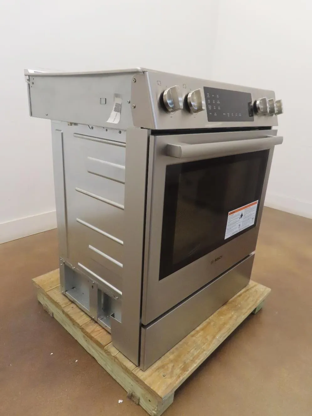 Bosch 800 Series HDI8056U 30" Slide-In Dual Fuel Range Full Warranty Pictures