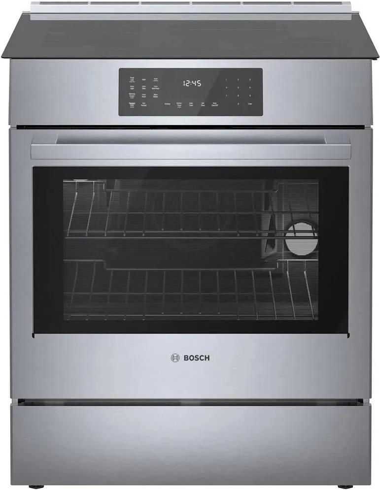 Bosch Benchmark Series HIIP057U 30" 4 Elements Slide-In Induction Steel Range