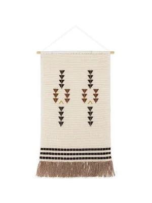 Brown Medium Multi Triangle Wall Hanging