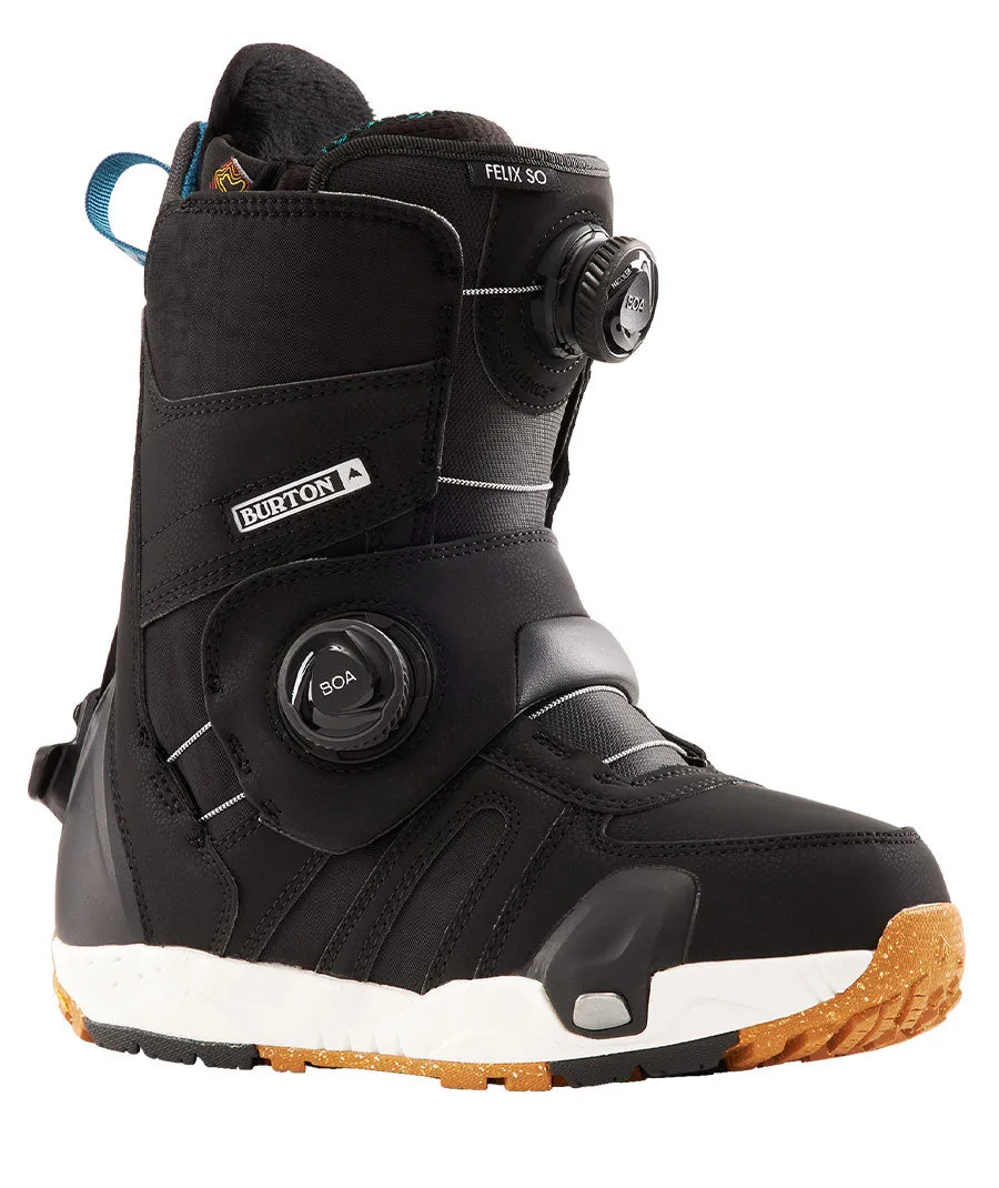 Burton Women's Felix Step On Boot Black 2025