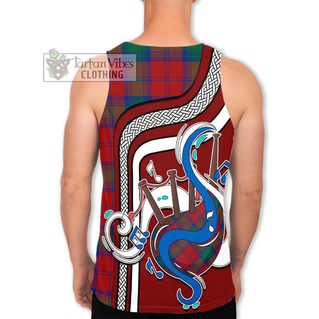 Byres (Byses) Tartan Men's Tank Top with Epic Bagpipe Style