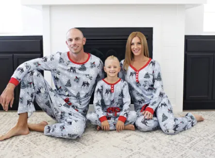 #Christmas Family Pajama -#2-Moose