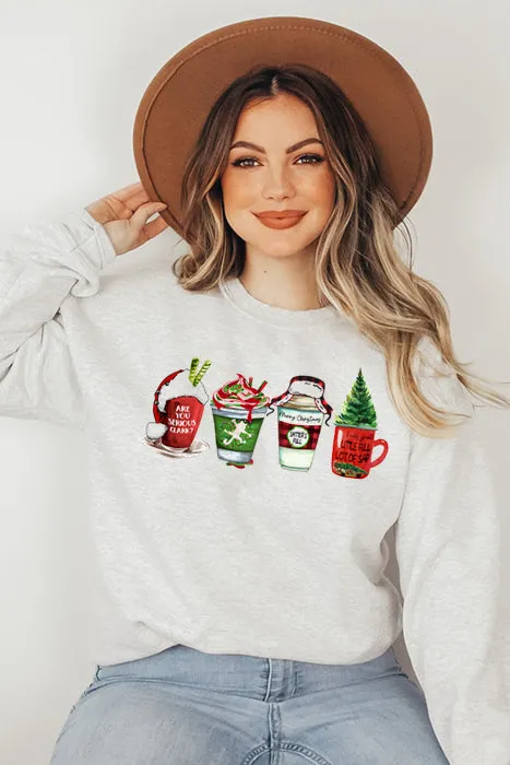 Christmas Tree Mugs 4487 Sweatshirt