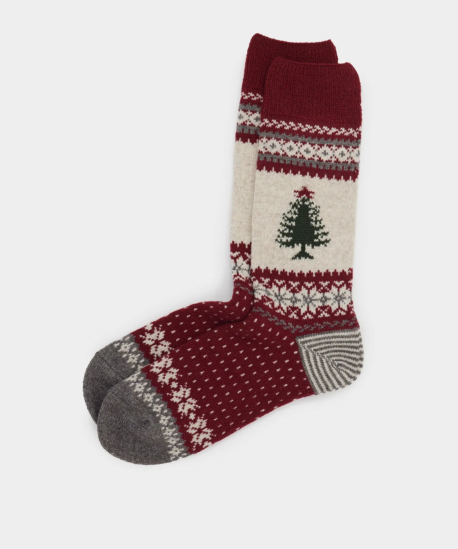 Chup Santa Wool Sock in Red