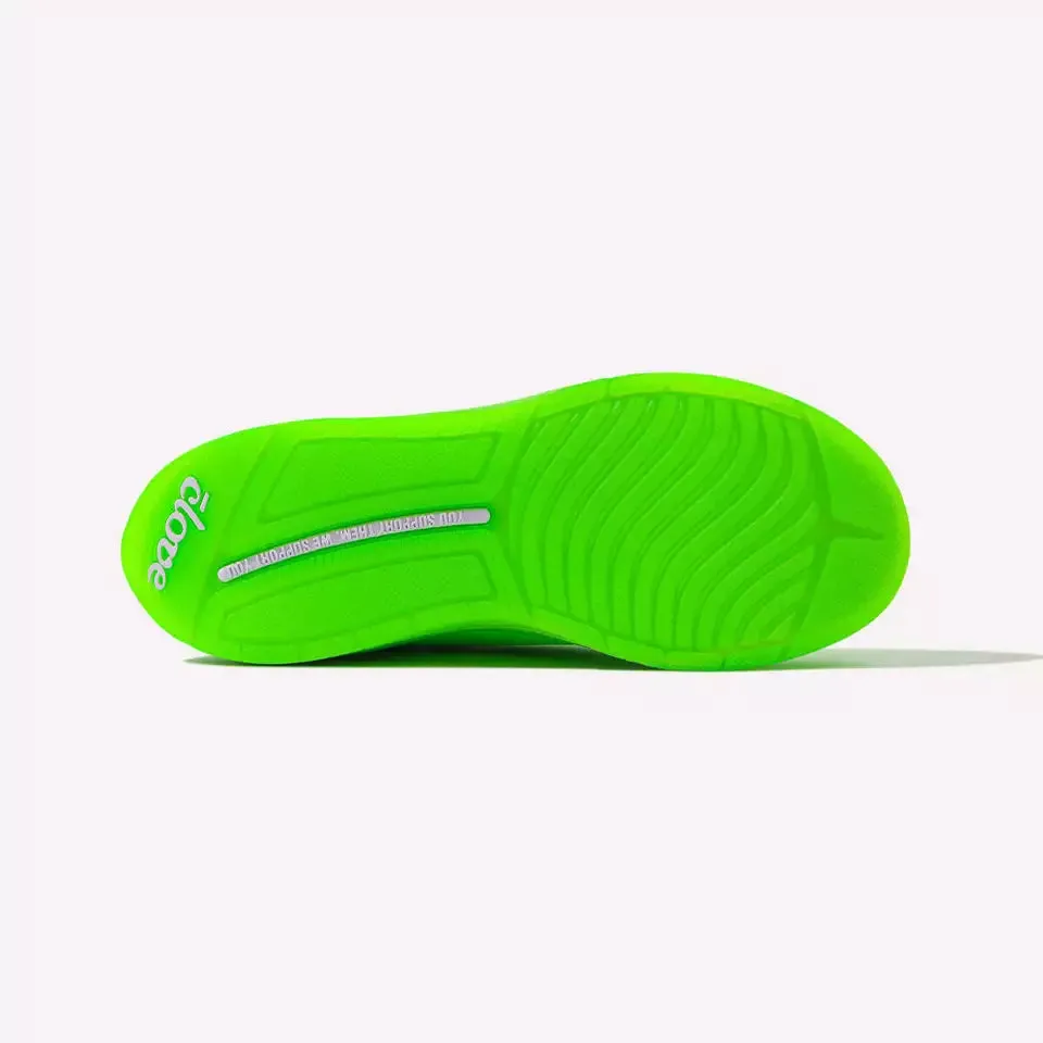 Clove  - Aero's Shoes - Limited Edition - Bright Lime