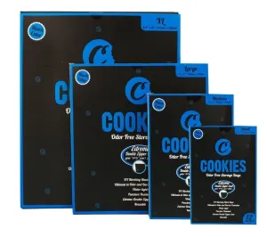 Cookies Odour Free Storage Bags Small  or Medium x 12 pack