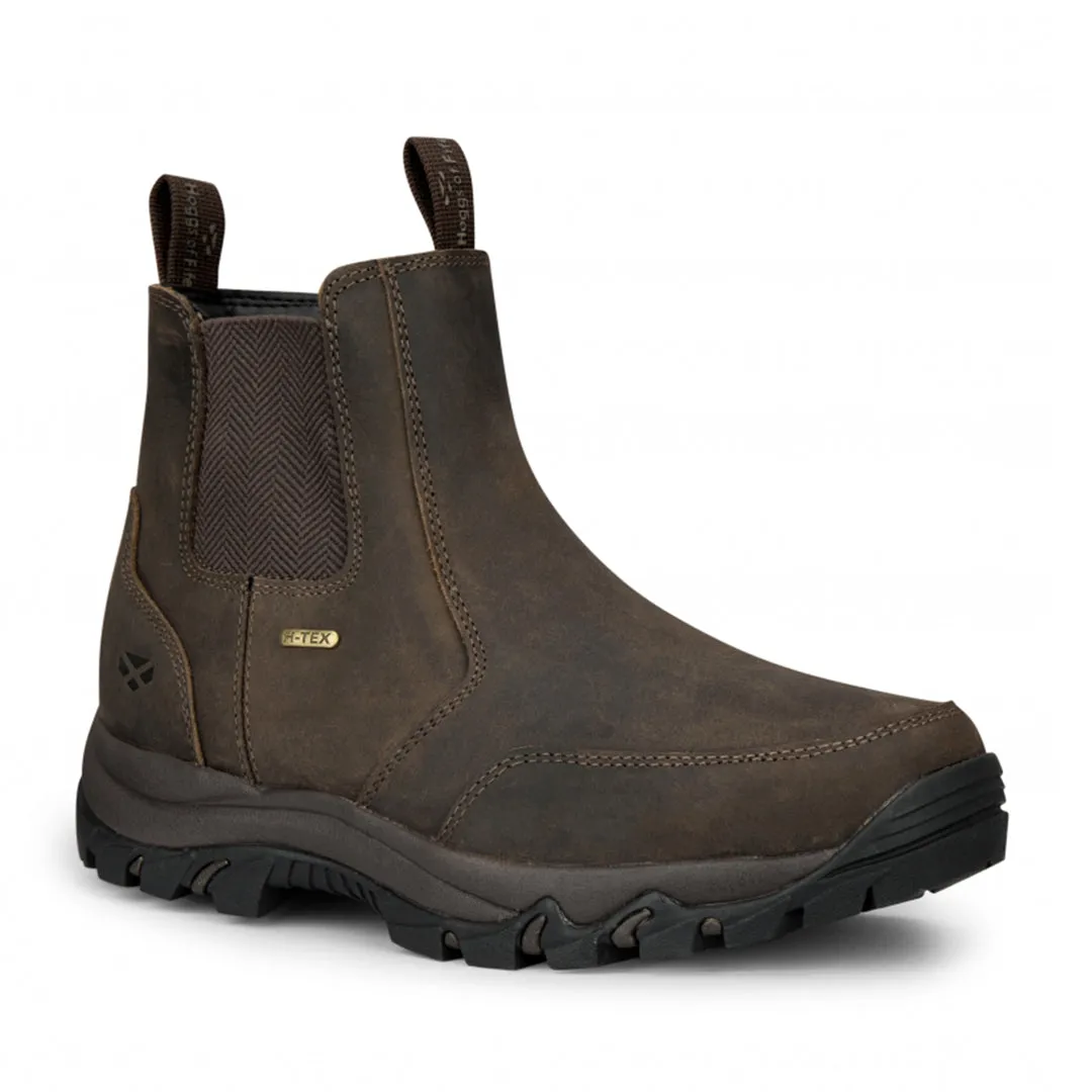 Creagan Waterproof H-Tex Dealer Boot - Waxy Brown by Hoggs of Fife