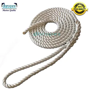 Custom 5/8" Dock Lines 100% Nylon Rope made in USA TS 10400