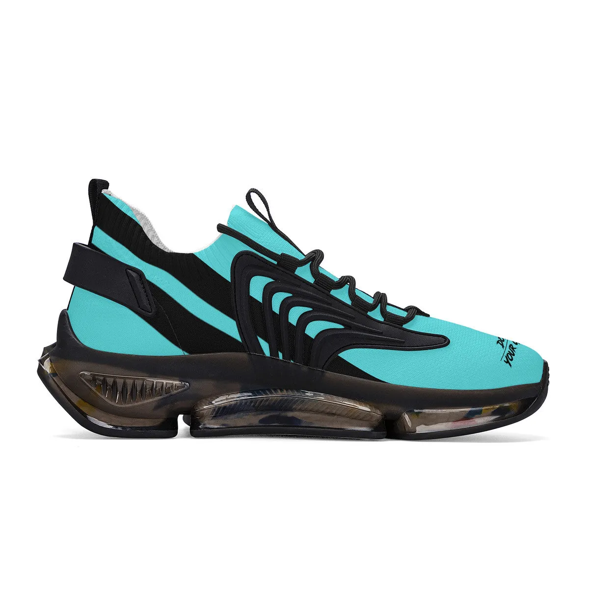 DCYG X2  Lt Blue Air Max React Sneakers - Black